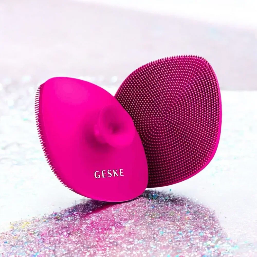GESKE Facial Brush SmartAppGuided 4 in 1 Facial Brush in Magenta New in Box